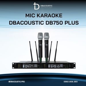 Alternative view of Mic không dây DBACOUSTIC DB750 Plus