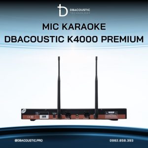 Mic không dây DBACOUSTIC K4000 PREMIUM - Ảnh 3