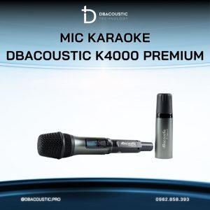 Mic không dây DBACOUSTIC K4000 PREMIUM - Ảnh 9