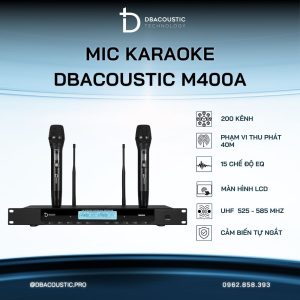 Mic không dây DBACOUSTIC M400A