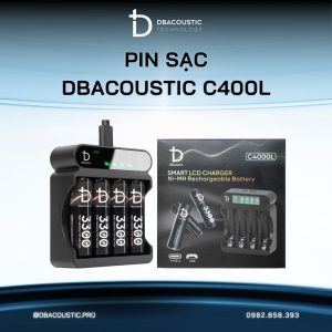 Alternative view of Bộ Pin sạc DBACOUSTIC 3300mAH (Pin + Dock sạc)
