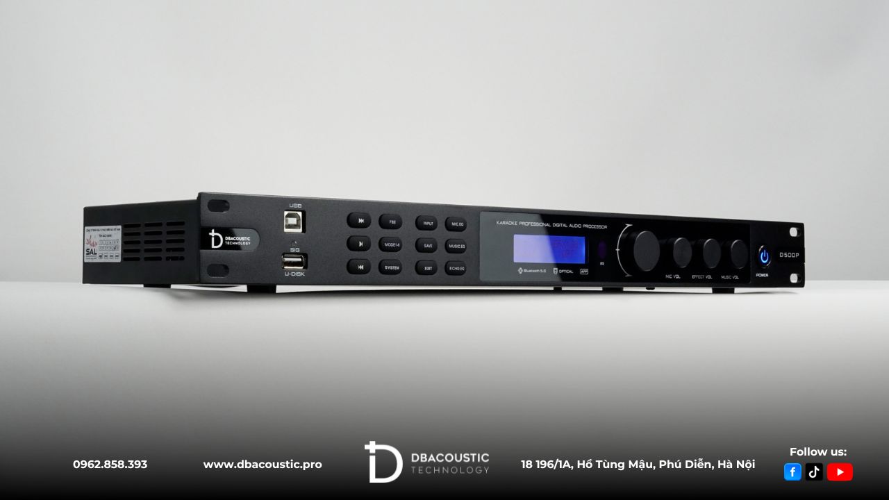 Thiết kế, đường nét của DBacoustic D500P là cực kỳ ấn tượng