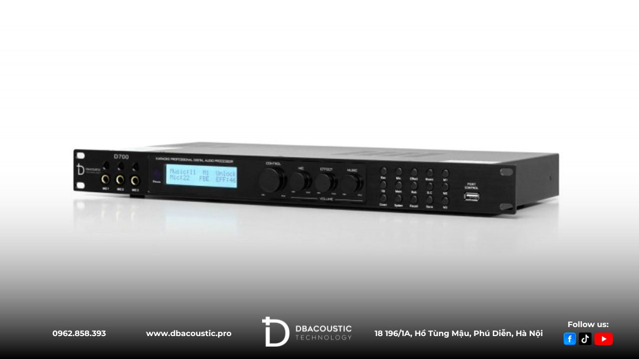 Vang số D700 đem tới giải pháp nâng cấp âm thanh toàn diện