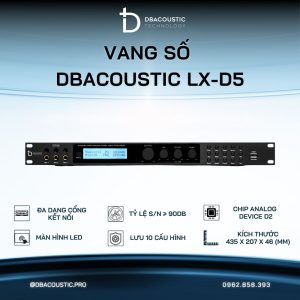 Vang số karaoke DBACOUSTIC LX-D5