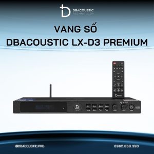 Alternative view of Vang số karaoke DBACOUSTIC LX-D3  PREMIUM (2026)