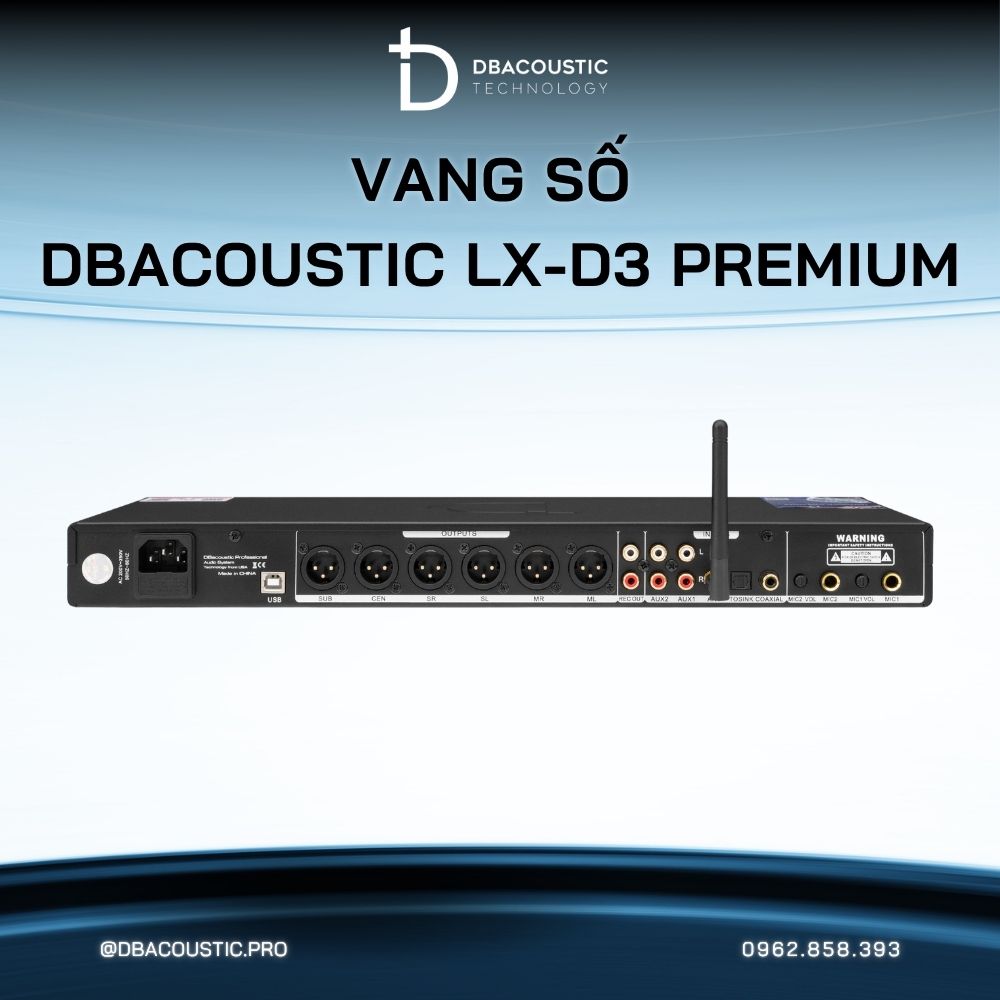 Vang số karaoke DBACOUSTIC LX-D3 PREMIUM (2026) - Ảnh 4