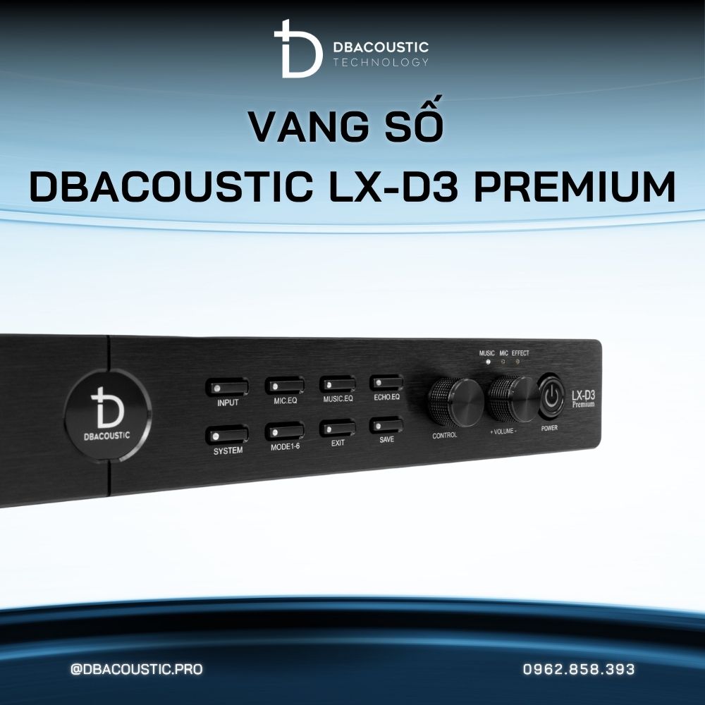 Vang số karaoke DBACOUSTIC LX-D3 PREMIUM (2026) - Ảnh 7