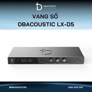 Alternative view of Vang số karaoke DBACOUSTIC LX-D5