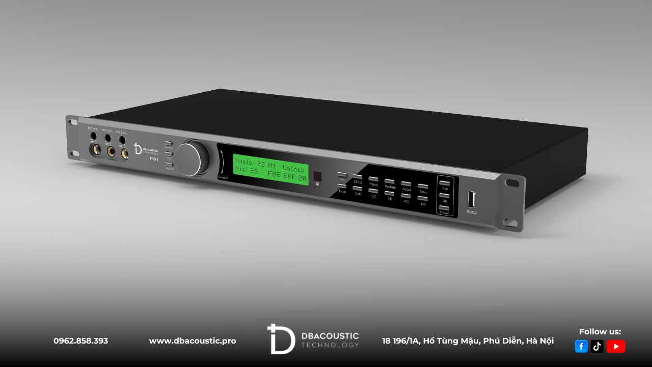 Vang số DBacoustic PRO2 đem tới giải pháp toàn diện về chất âm