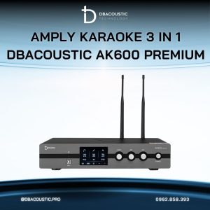 Alternative view of Amply karaoke 3 in 1 DBACOUSTIC AK600 PREMIUM