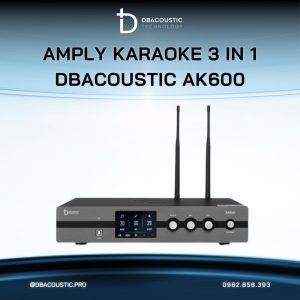 Alternative view of Amply karaoke 3 in 1 DBACOUSTIC AK600