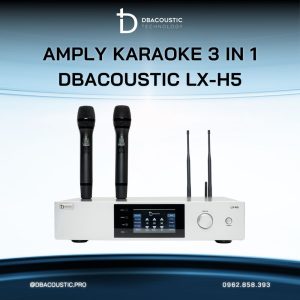 Alternative view of Amply karaoke 3 trong 1 DBACOUSTIC LX-H5