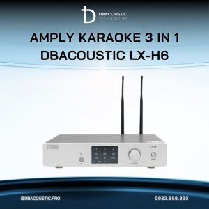 Alternative view of Amply karaoke 3 trong 1 DBACOUSTIC LX-H6