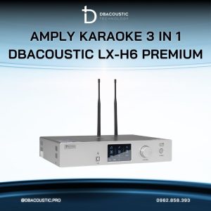 Amply karaoke 3 trong 1 DBACOUSTIC LX-H6 PREMIUM - Ảnh 4