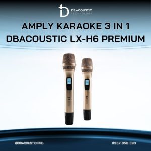 Amply karaoke 3 trong 1 DBACOUSTIC LX-H6 PREMIUM - Ảnh 8