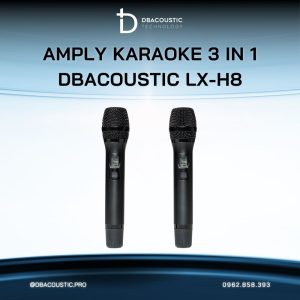 Alternative view of Amply karaoke 3 trong 1 DBACOUSTIC LX-H8
