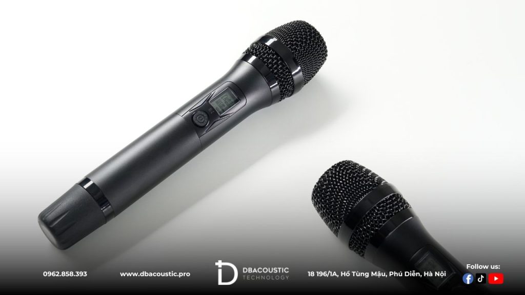 DBAcoustic LX-H8 có mic hát rất ấn tượng