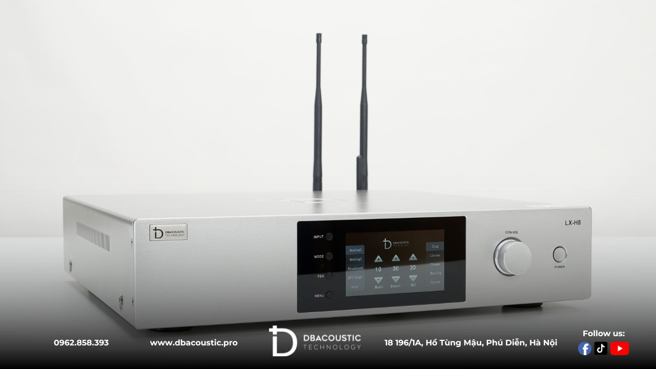 DBAcoustic LX-H8 đa năng, đa dụng tùy theo nhiều mục đích sử dụng