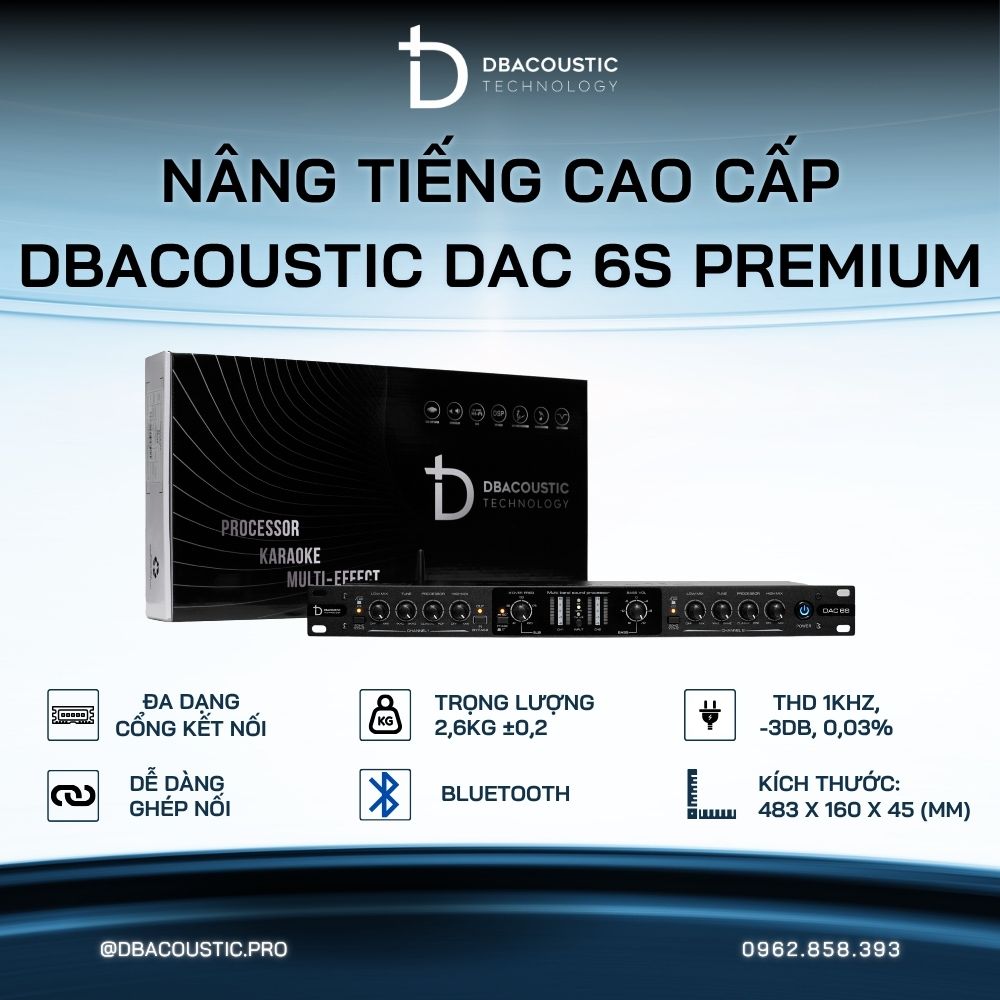 Nâng tiếng DBACOUSTIC DAC 6S PREMIUM