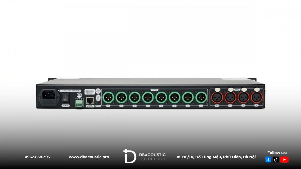 Hệ thống cổng kết nối mặt sau đa dạng