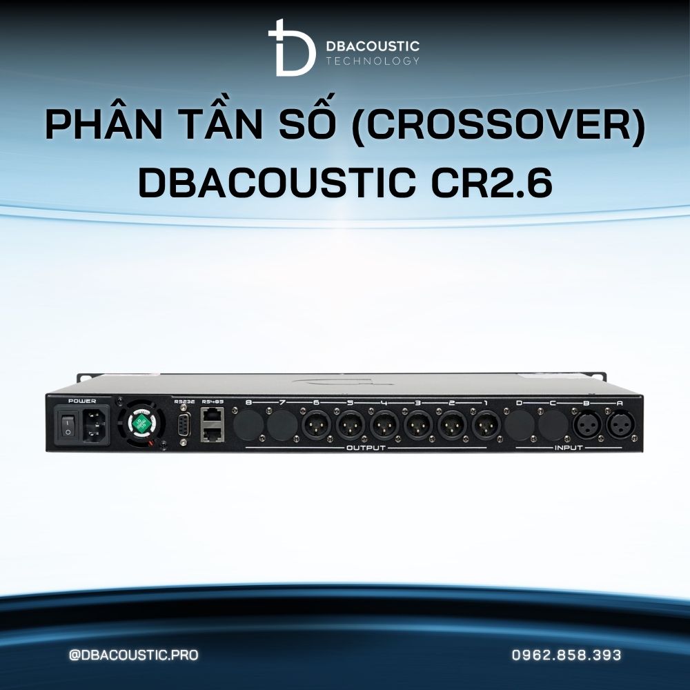 Phân tần số (crossover) DBACOUSTIC CR2.6 - Ảnh 3