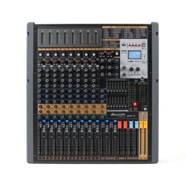 Bộ trộn tín hiệu (mixer) DBACOUSTIC MXF12 - Ảnh 7