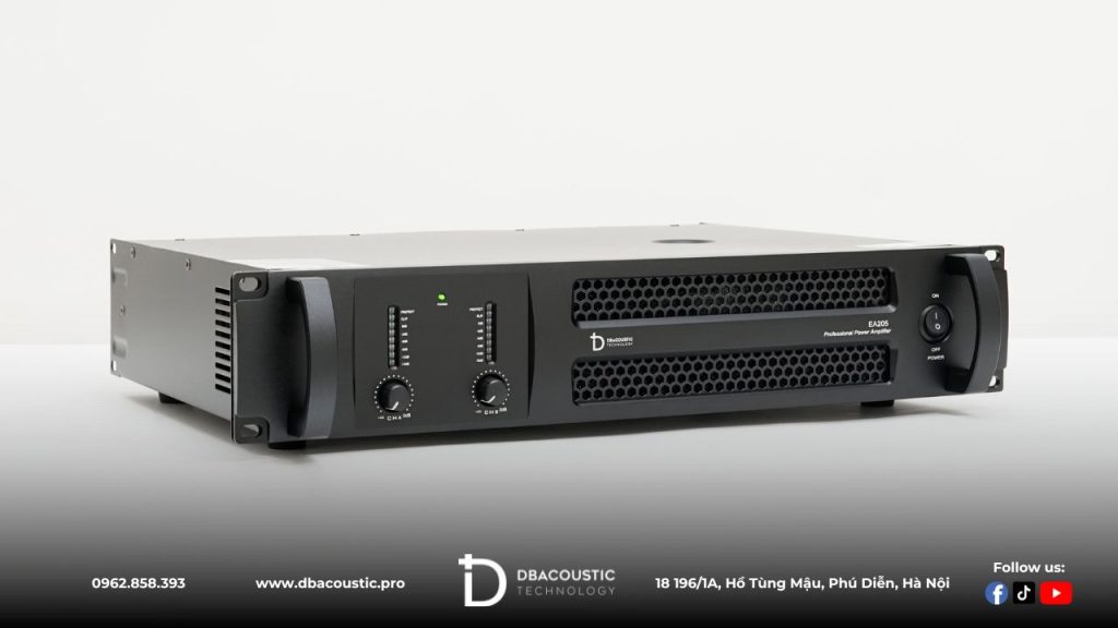 DBAcoustic EA205 trang bị nguồn xuyến chất lượng cao