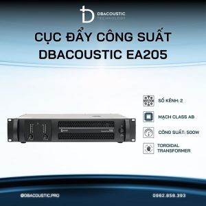 Cục đẩy công suất DBACOUSTIC EA205