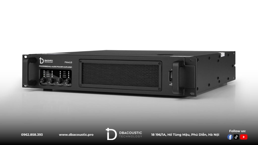DBAcoustic PA4.8 sở hữu công suất vô cùng ấn tượng.