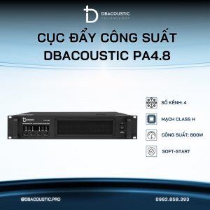 Cục đẩy công suất DBAcoustic PA4.8