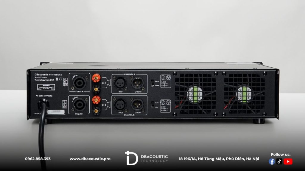 EA208 sở hữu hệ thống cổng kết nối đa dạng