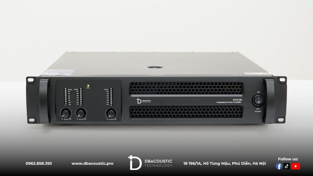 DBAcoustic EA3106 có ngoại hình vô cùng ấn tượng