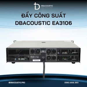 Alternative view of Cục đẩy công suất DBACOUSTIC EA3106