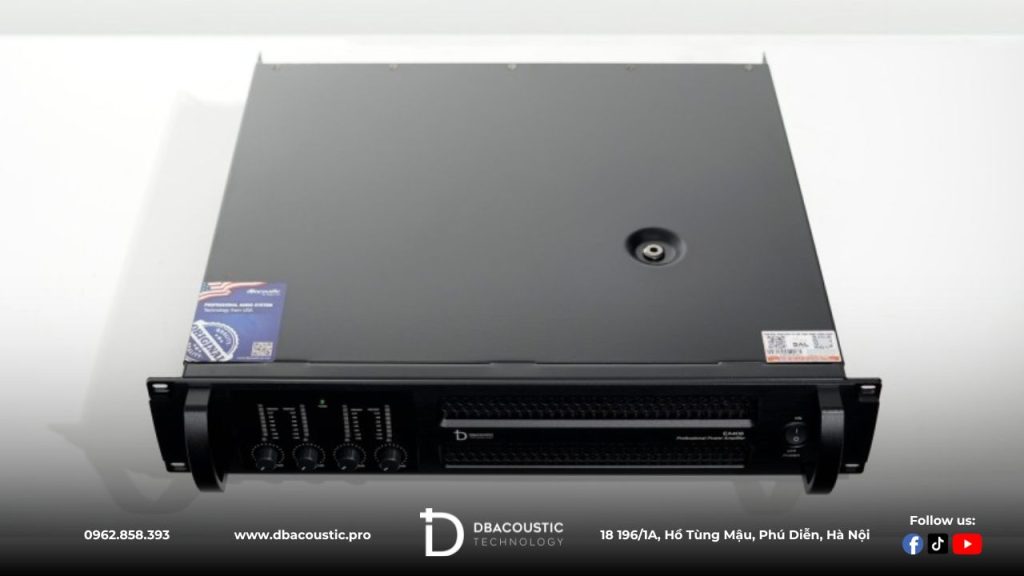 Đẩy DBAcoustic EA408 có thể dễ dàng phối ghép với nhiều thiết bị khác nhau