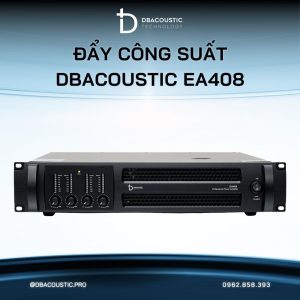 Alternative view of Cục Đẩy Công Suất DBACOUSTIC EA408