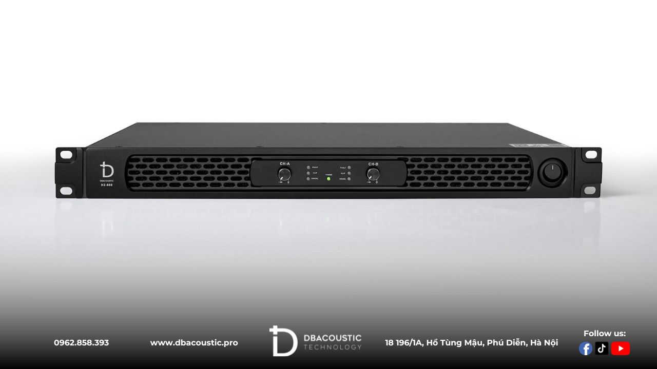 Cục đẩy DBAcoustic sở hữu thiết kế siêu mỏng