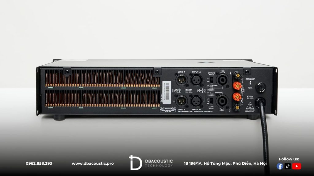 Đẩy DBAcoustic KD1200 Plus sử dụng nguồn xuyến cao cấp