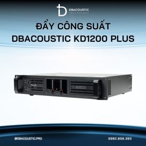 Alternative view of Cục đẩy công suất DBACOUSTIC KD1200 Plus