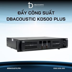 Alternative view of Cục đẩy công suất DBACOUSTIC KD500 Plus