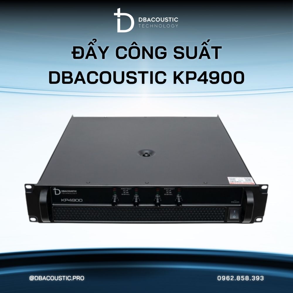 Cục đẩy công suất DBACOUSTIC KP4900 - Ảnh 4