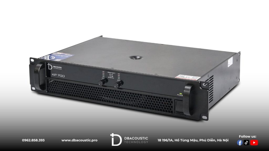 KP700 sử dụng nguồn xuyên nên rất bền bỉ