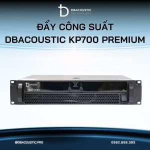 Alternative view of Cục đẩy công suất DBACOUSTIC KP700 PREMIUM