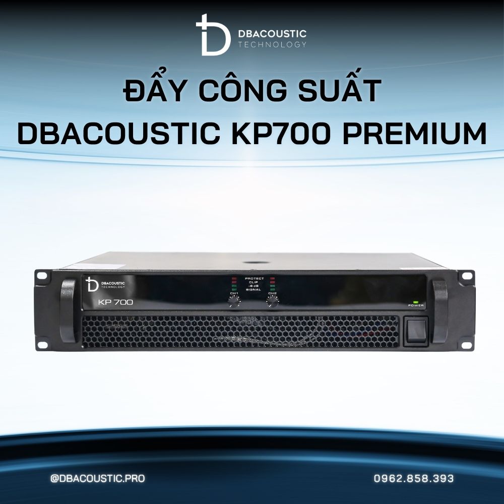 Cục đẩy công suất DBACOUSTIC KP700 PREMIUM - Ảnh 2