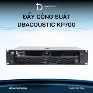 Alternative view of Cục đẩy công suất DBACOUSTIC KP700