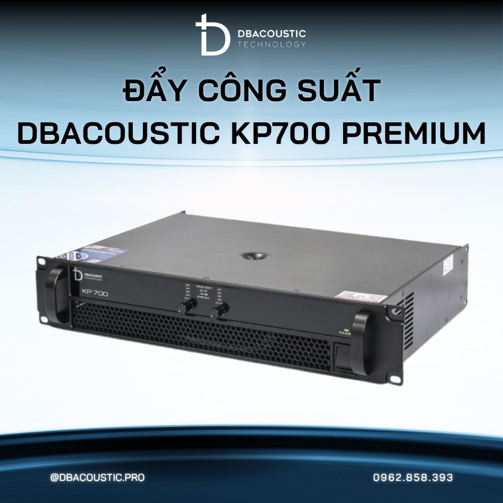 Cục đẩy công suất DBACOUSTIC KP700 PREMIUM - Ảnh 3
