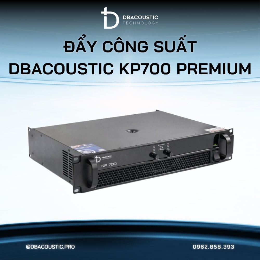 Cục đẩy công suất DBACOUSTIC KP700 PREMIUM - Ảnh 4