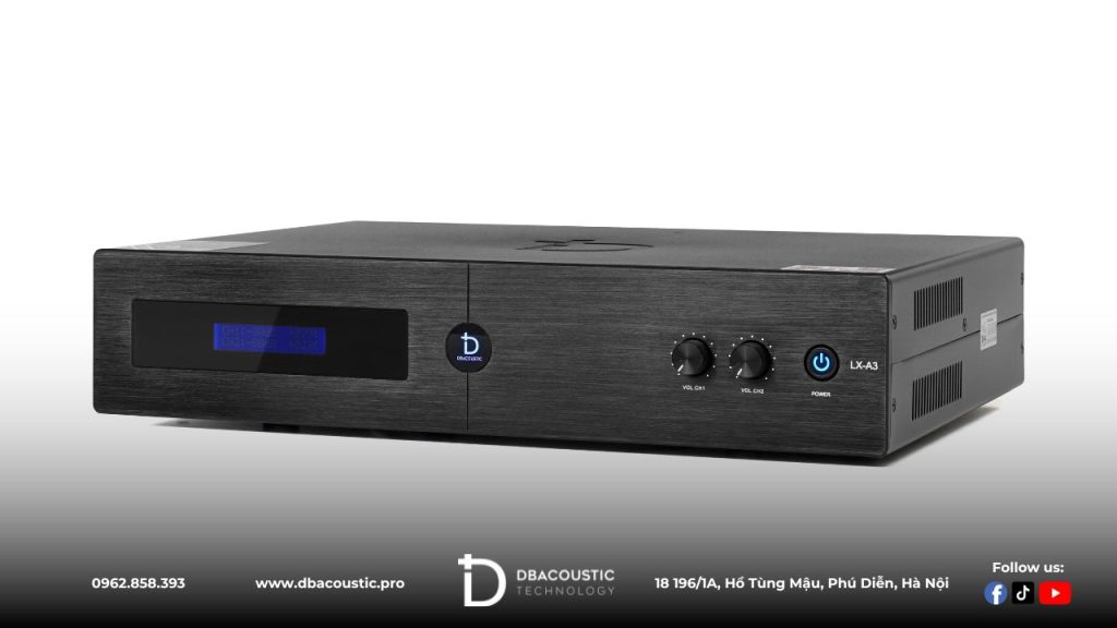LX-A3 sử dụng mạch khuếch đại Class AB hiện đại
