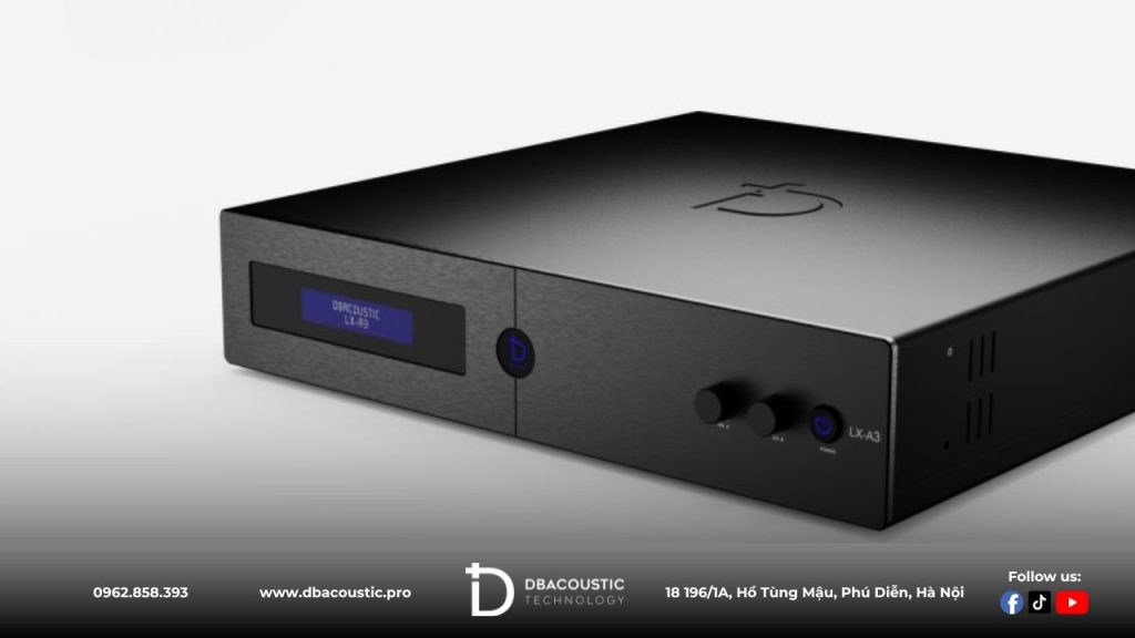 Đẩy công suất DBAcoustic LX-A3 sử dụng nguồn xuyến chịu tải ấn tượng