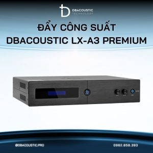 Cục đẩy công suất DBACOUSTIC LX-A3 PREMIUM - Ảnh 3