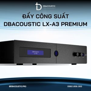 Cục đẩy công suất DBACOUSTIC LX-A3 PREMIUM - Ảnh 5